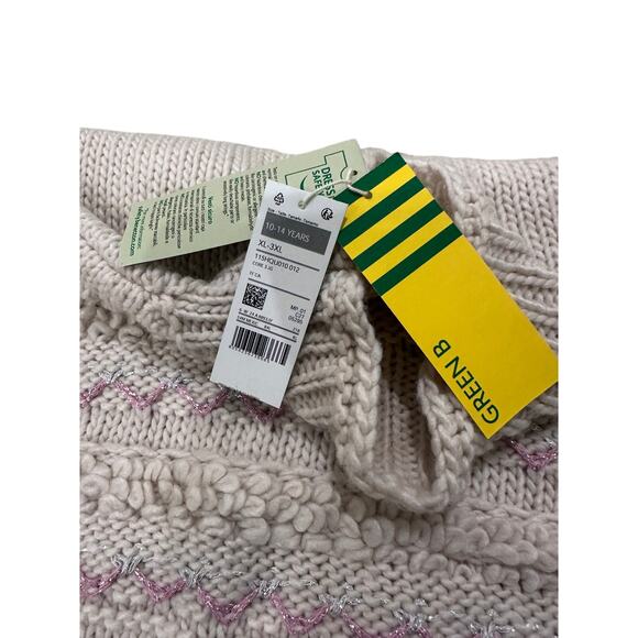 United Colors of Benetton Girls Knitted Ponchos Cape XL-3XL (10-14 YRS) - Picture 4 of 11
